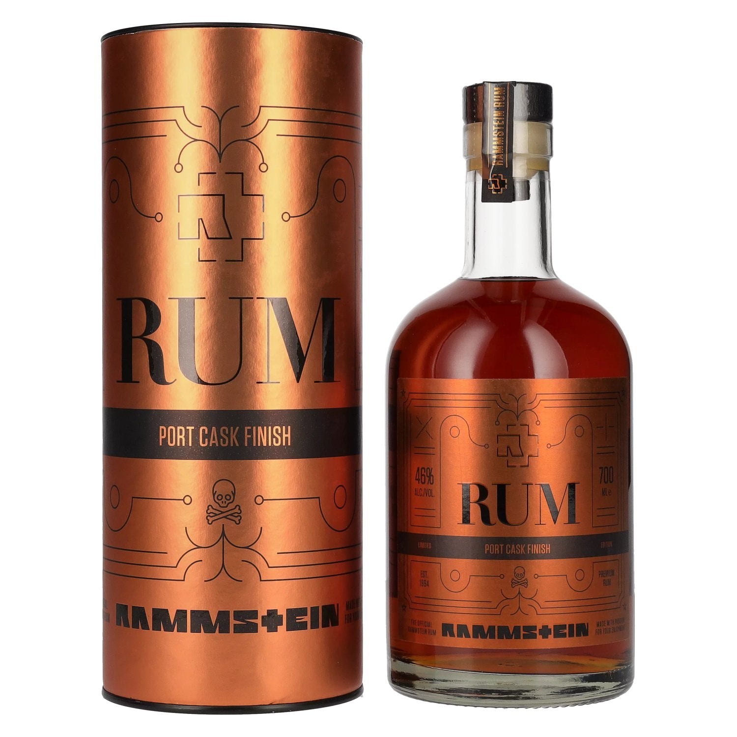 Rammstein Rum Port Cask Finish Limited Edition 46% Vol. 0,7l in Giftbox