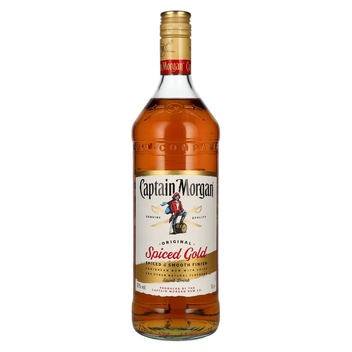 16% Off! Buy Captain Morgan Original Spiced Gold 35% Vol. 1l – Spiced ...