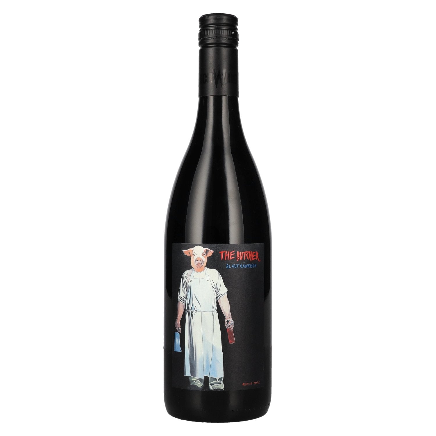 Schwarz THE BUTCHER Blaufraenkisch 2020 13,5% Vol. 0,75l