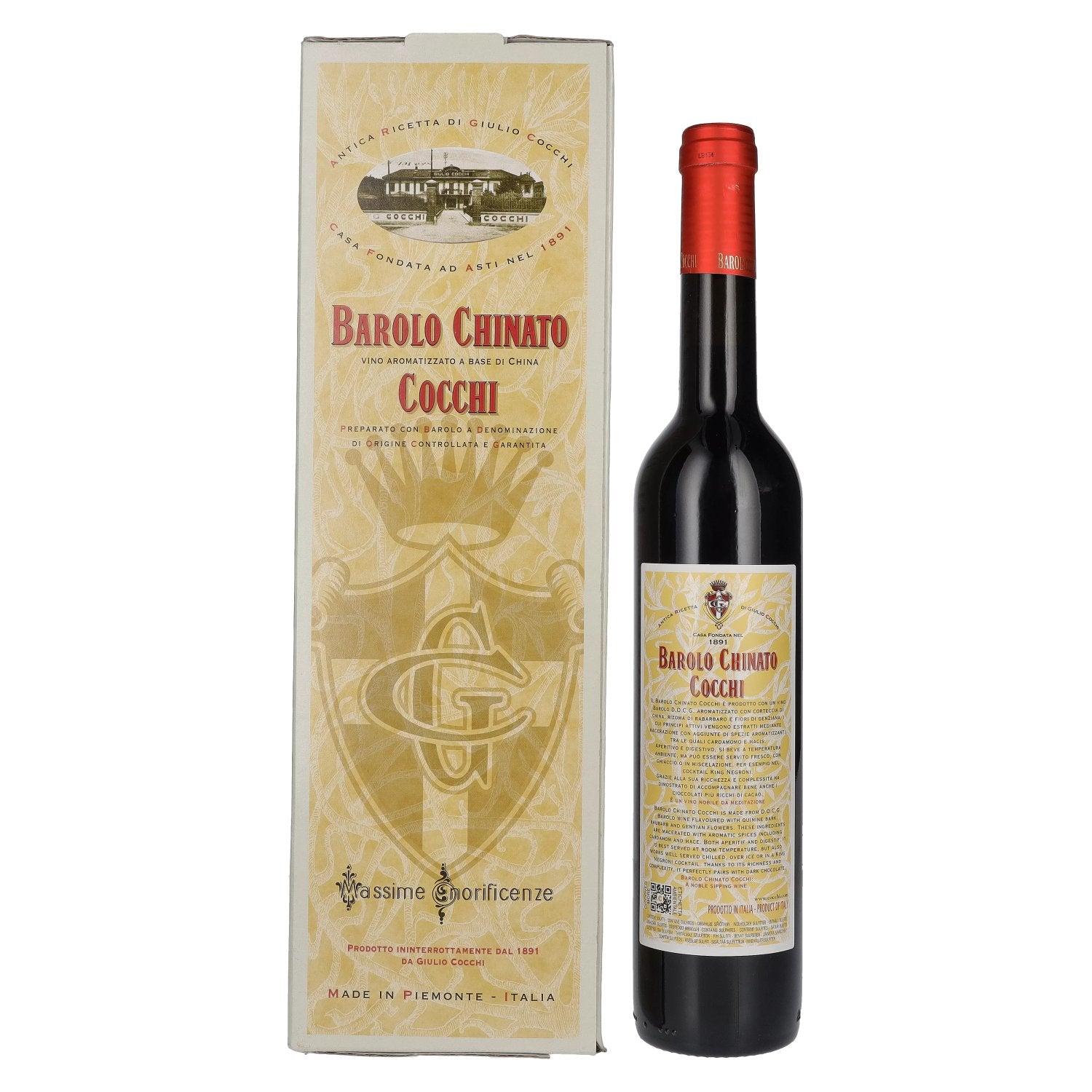 Cocchi Barolo Chinato 16,5% Vol. 0,5l in Giftbox