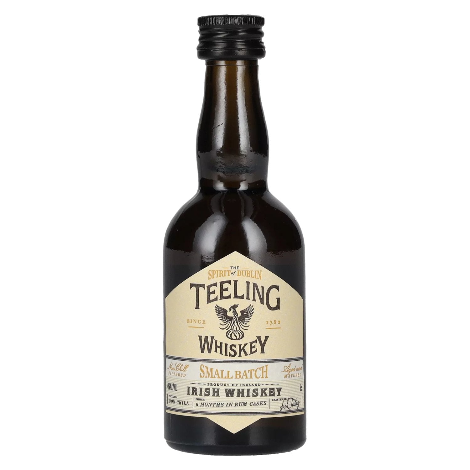 Teeling Whiskey SMALL BATCH Irish Whiskey Rum Cask 46% Vol. 0,05l