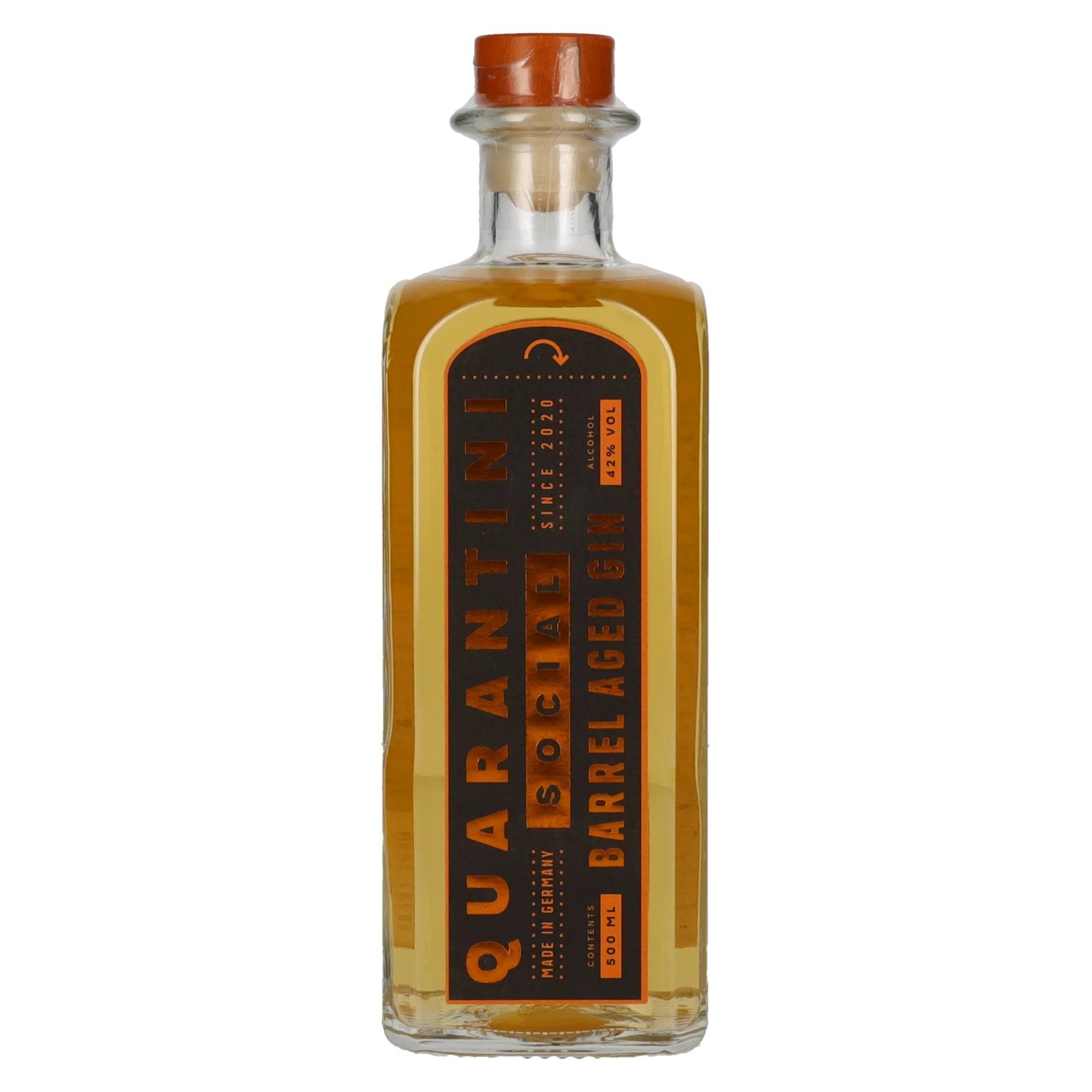 Quarantini Social Barrel Aged Gin 42% Vol. 0,5l