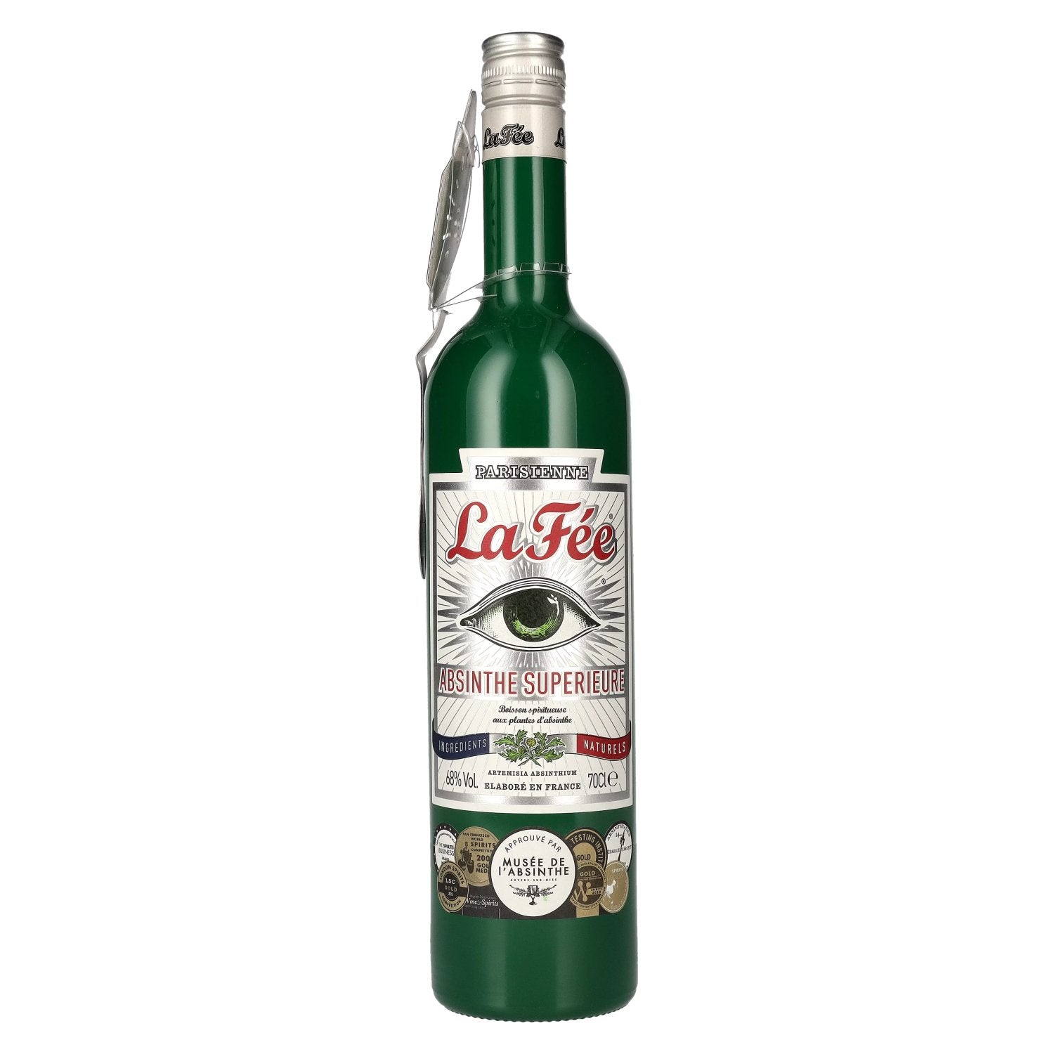 La Fee Absinthe Parisienne 68% Vol. 0,7l with Absinthloeffel