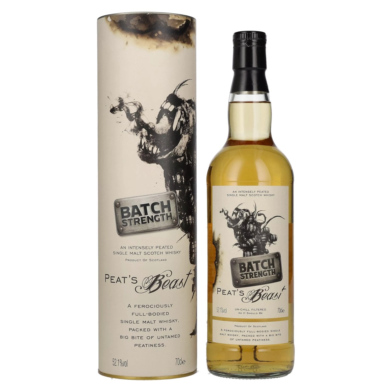 Peat's Beast Batch Strength 52,1% Vol. 0,7l in Giftbox