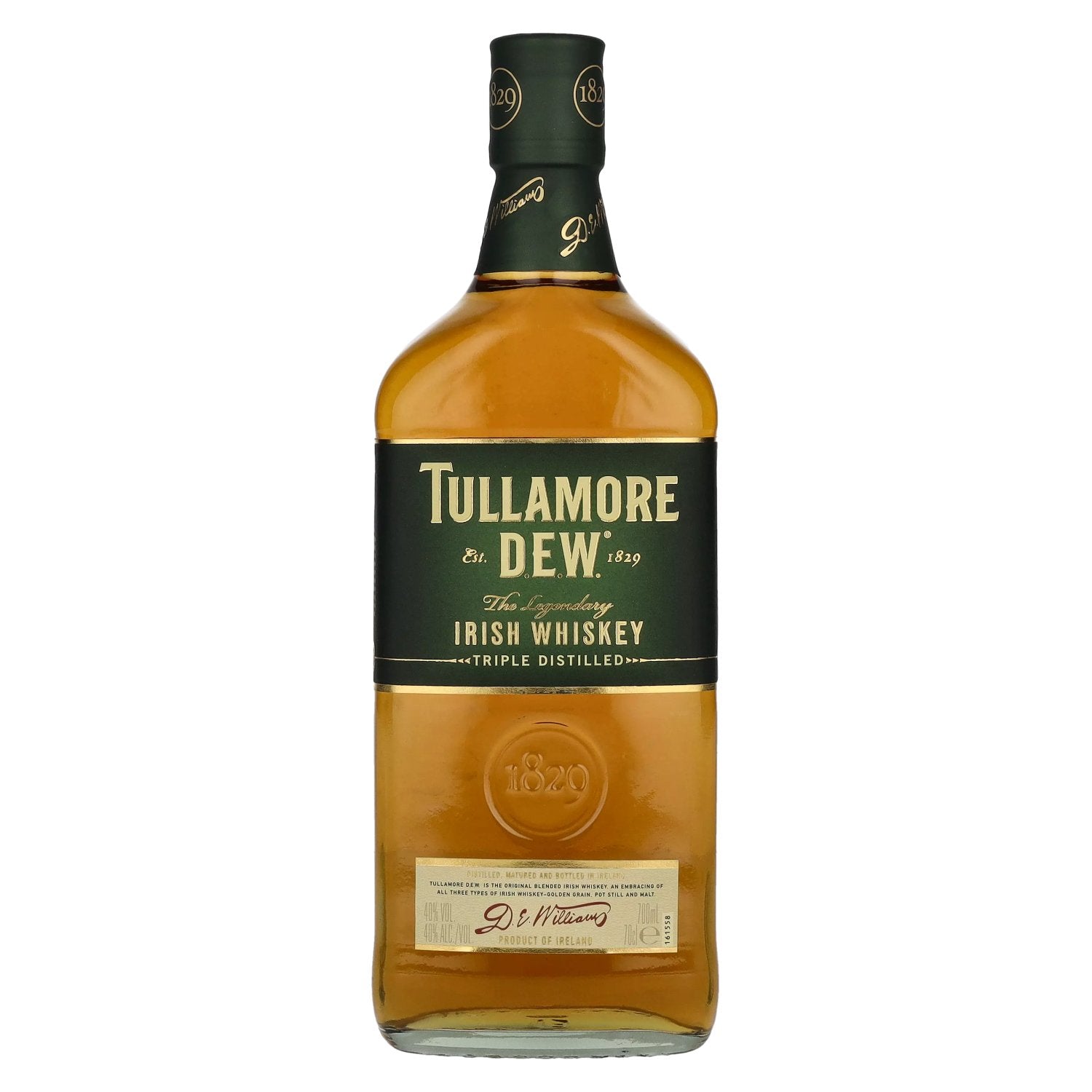 Tullamore D.E.W. Irish Whiskey SQUARE 40% Vol. 0,7l