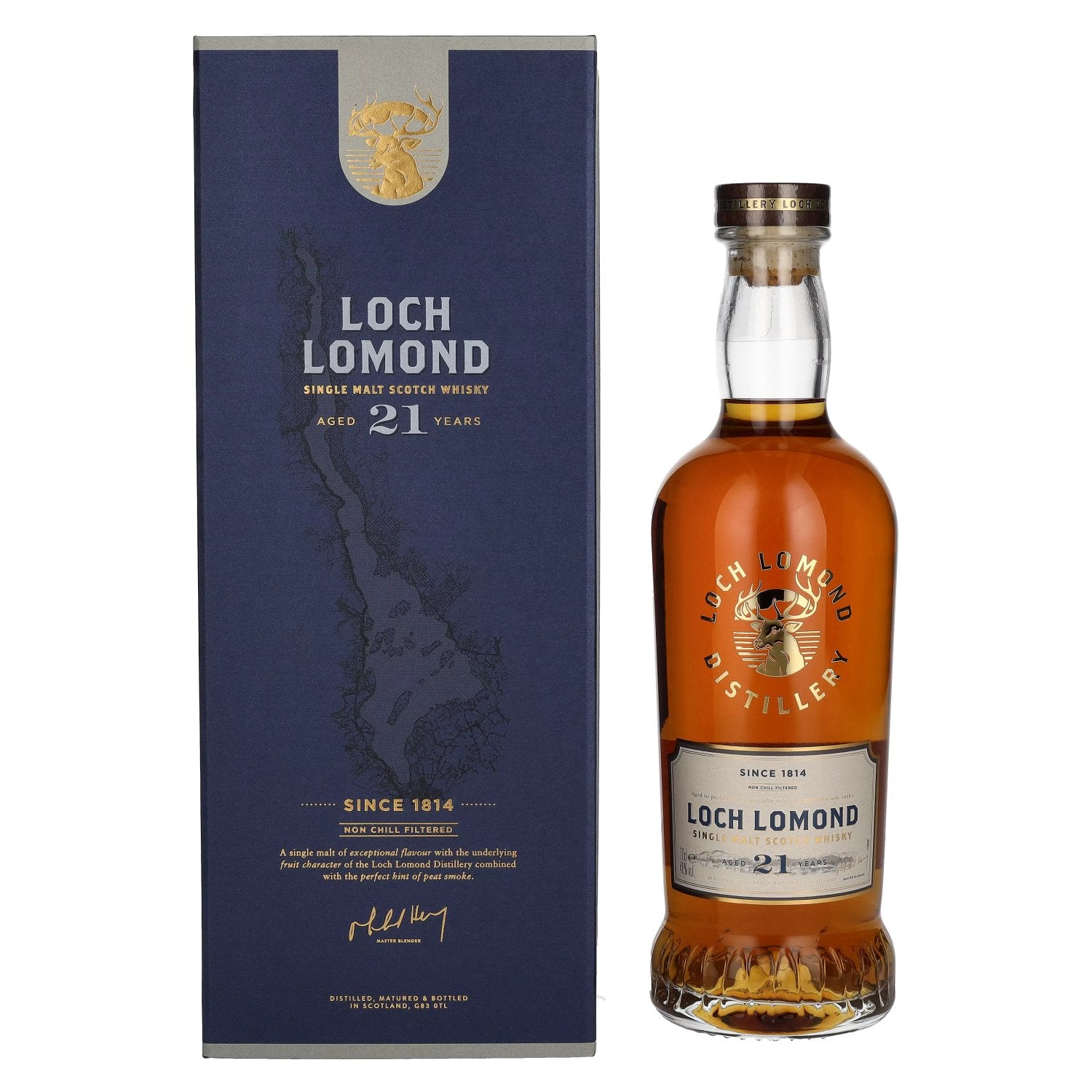 Loch Lomond 21 Years Old Single Malt 46% Vol. 0,7l in Giftbox