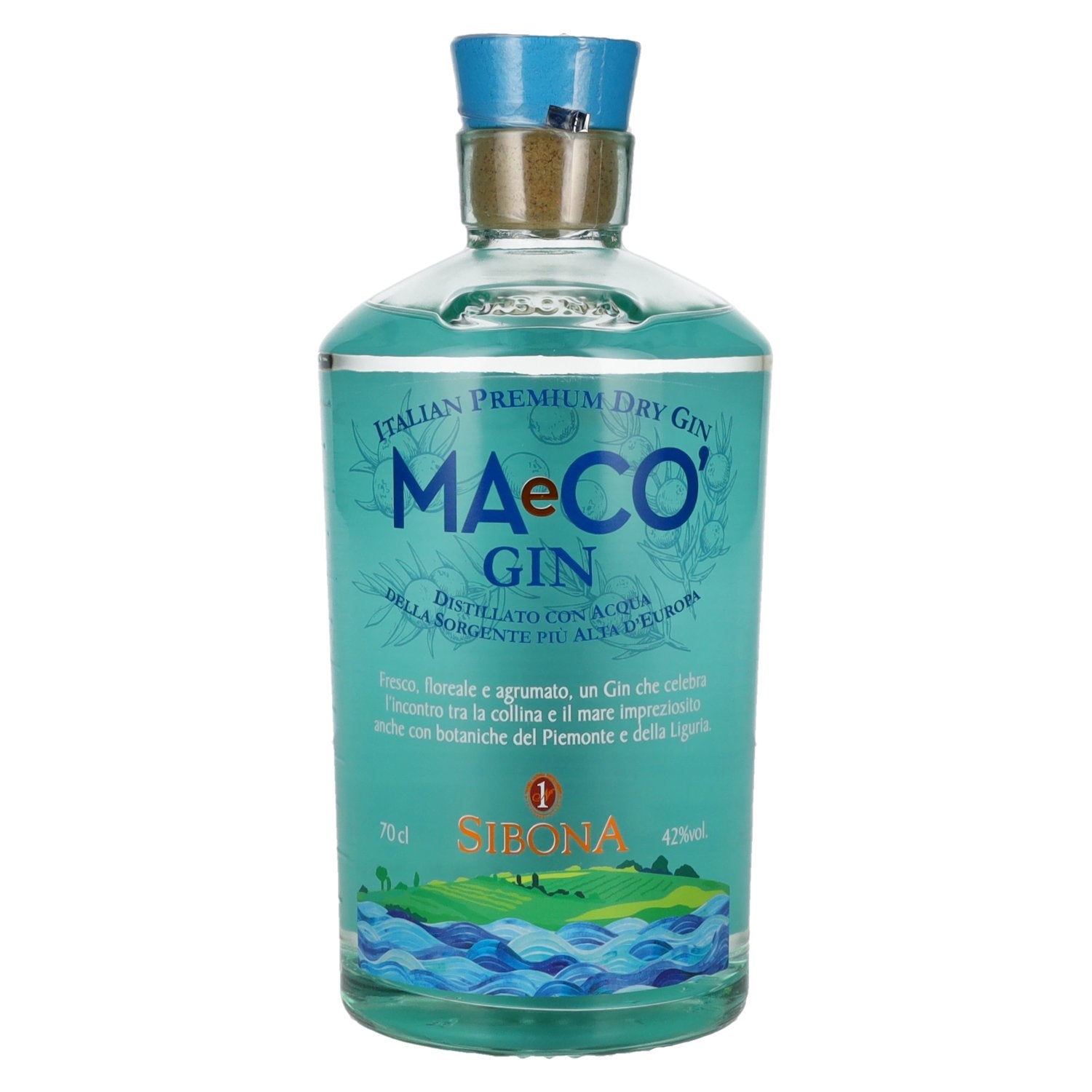 Sibona MAeCO Italian Premium Dry Gin 42% Vol. 0,7l