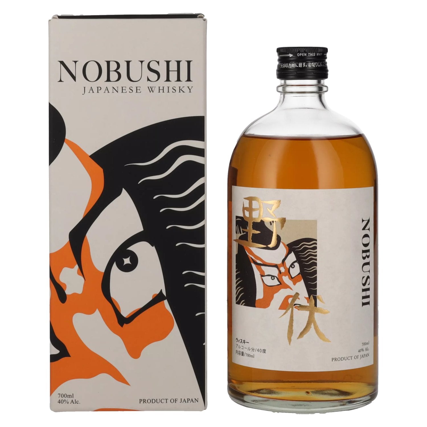 Nobushi Japanese Whisky 40% Vol. 0,7l in Giftbox