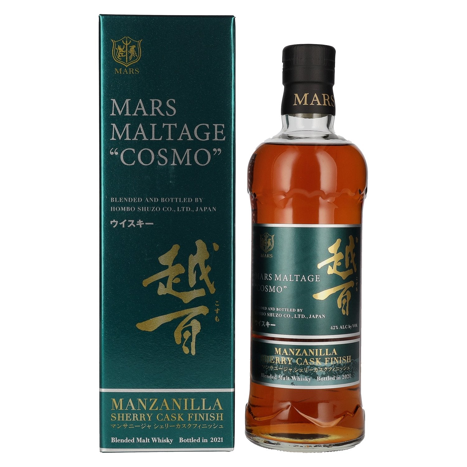 Mars Maltage COSMO Manzanilla Cask Finish 42% Vol. 0,7l in Giftbox