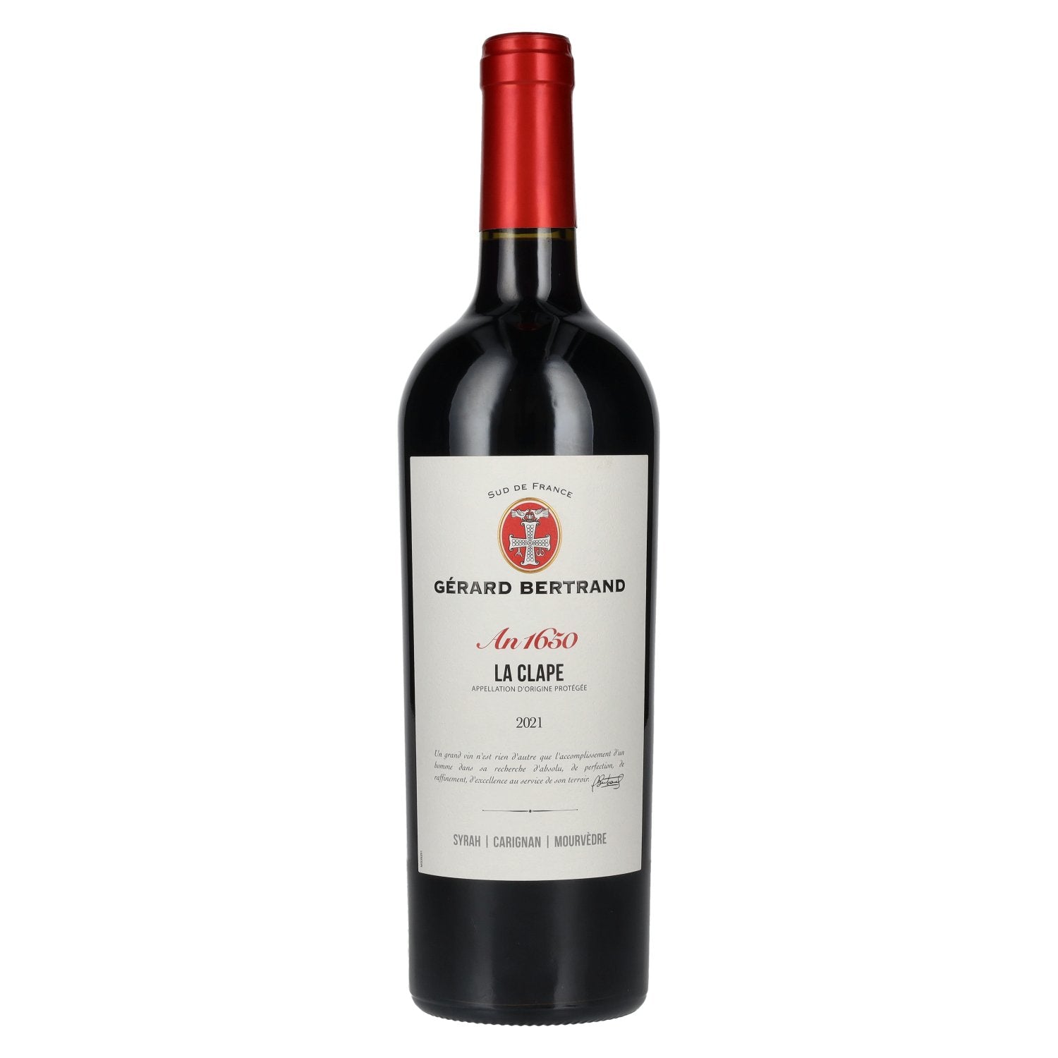 Gerard Bertrand LA CLAPE An1650 2021 14,5% Vol. 0,75l